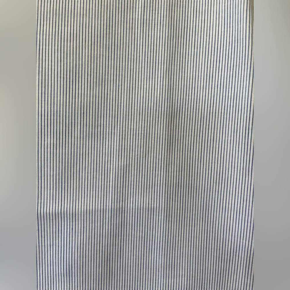Girls size 6 blue pinstripe dress with pink details from Gymboree, NWT - Picture 5 of 11
